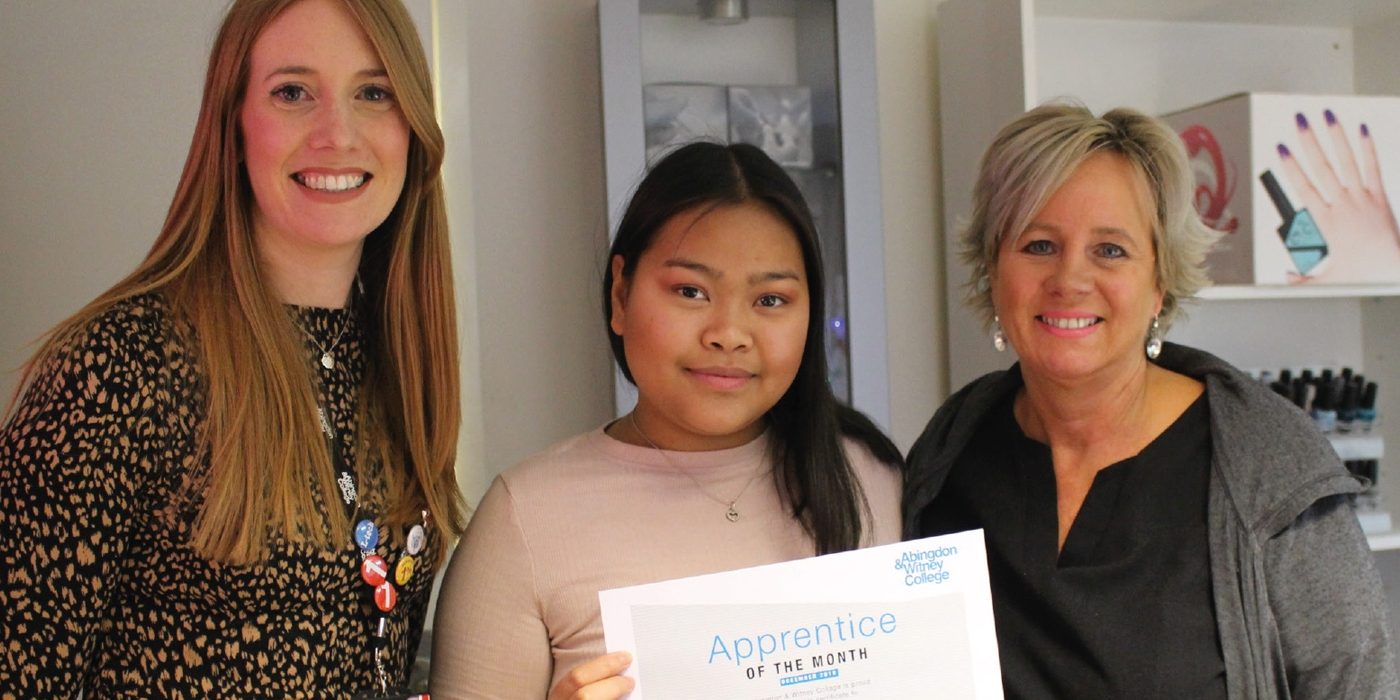 Apprentice of the Month, November 2019: Rika Noppakun